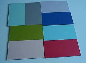 Plaque composite aluminium